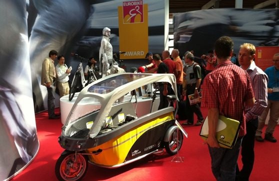 International recognition for bike cab GoCab with Eurobike Award 2011