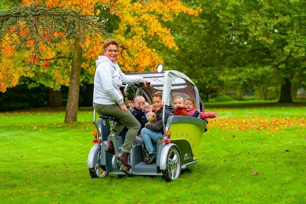 de gocab fietstaxi instellen op de bestuurder de gocab fietstaxi instellen op de bestuurder