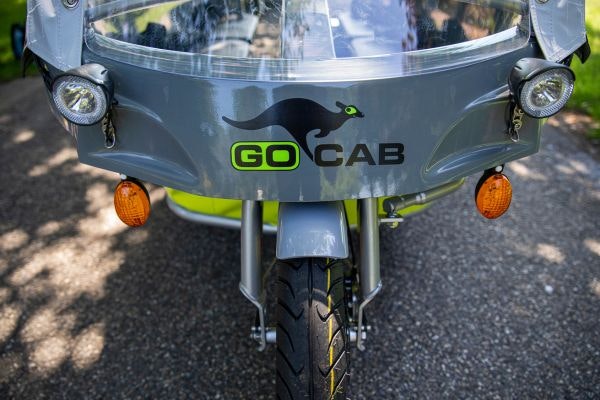 Maintenance bicycle taxi for children control by GoCab Maintenance bicycle taxi for children control by GoCab